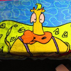 Heffer From Rockos Modern Life Blanket From Nick Box Exclusive